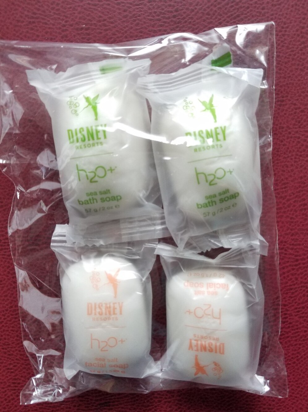 Disney H2O+ Sea Salt Beauty Bath & Facial (Set of 4) Travel Size 1.5 Oz RETIRED